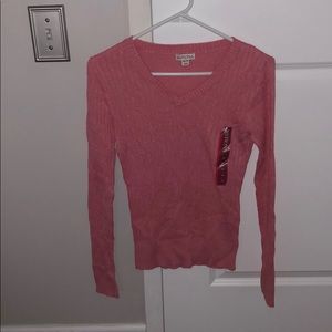Pink Merona (target brand) sweater